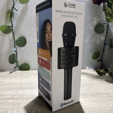 Core Innovations Karaoke Microphone Black 