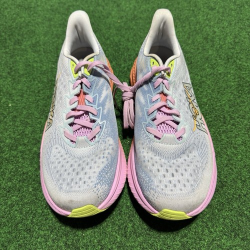 Hoka Mach 6 Shoes Womens 9 Illusion Dusk Daily Road Running Marathon Trainer - Picture 2 of 12