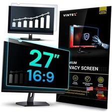 27 Inch 16:9 Privacy Screen for Computer Monitor and Laptop - Anti Glare