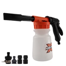 1L Foam Gun Foam Cannon for Garden Hose Leak-Free Nozzle Car Wash Soap Dispenser