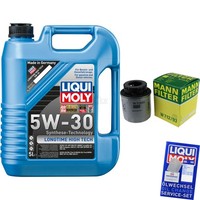 Inspektionspaket 5L Liqui Moly Longtime 5W-30 FüR VW Golf V 1.4 TSI 1.2 Audi A3