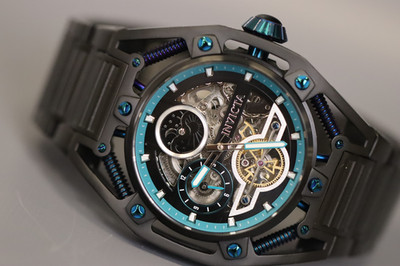 Invicta 42133 Men s S1 Rally Black Stainless Steel Bracelet Watch Automatic