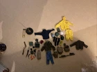 Vintage Lot of 1960s Action Man (UK GI Joe) Clothes & Accessories 5 Helmets
