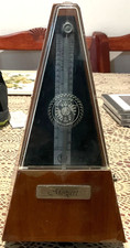 Mozart Brand Wind Up Mechanical Metronome Made in German Democratic Republic