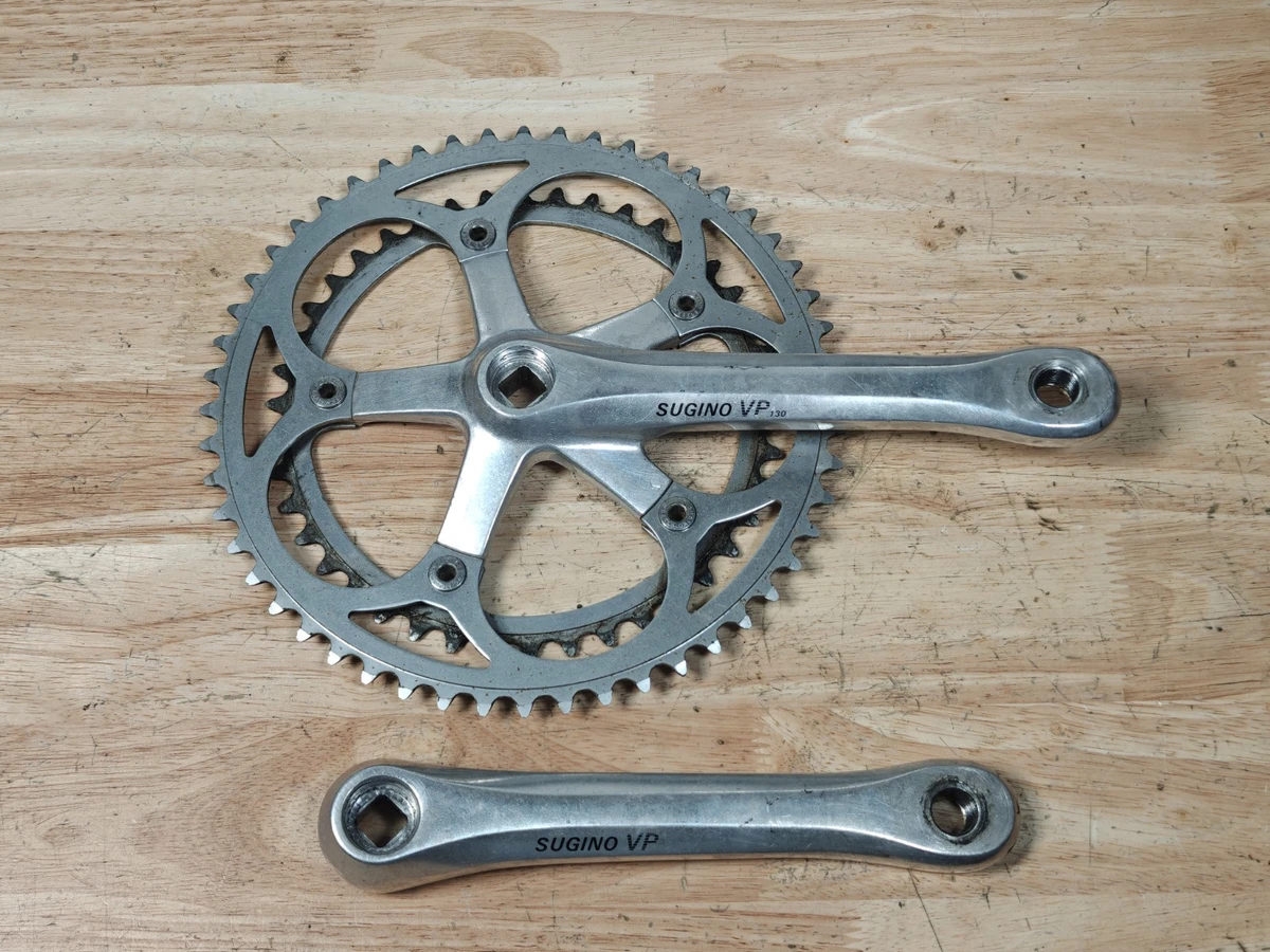 Sugino Bicycle Cranksets with Triple Chainrings for Racing Bike