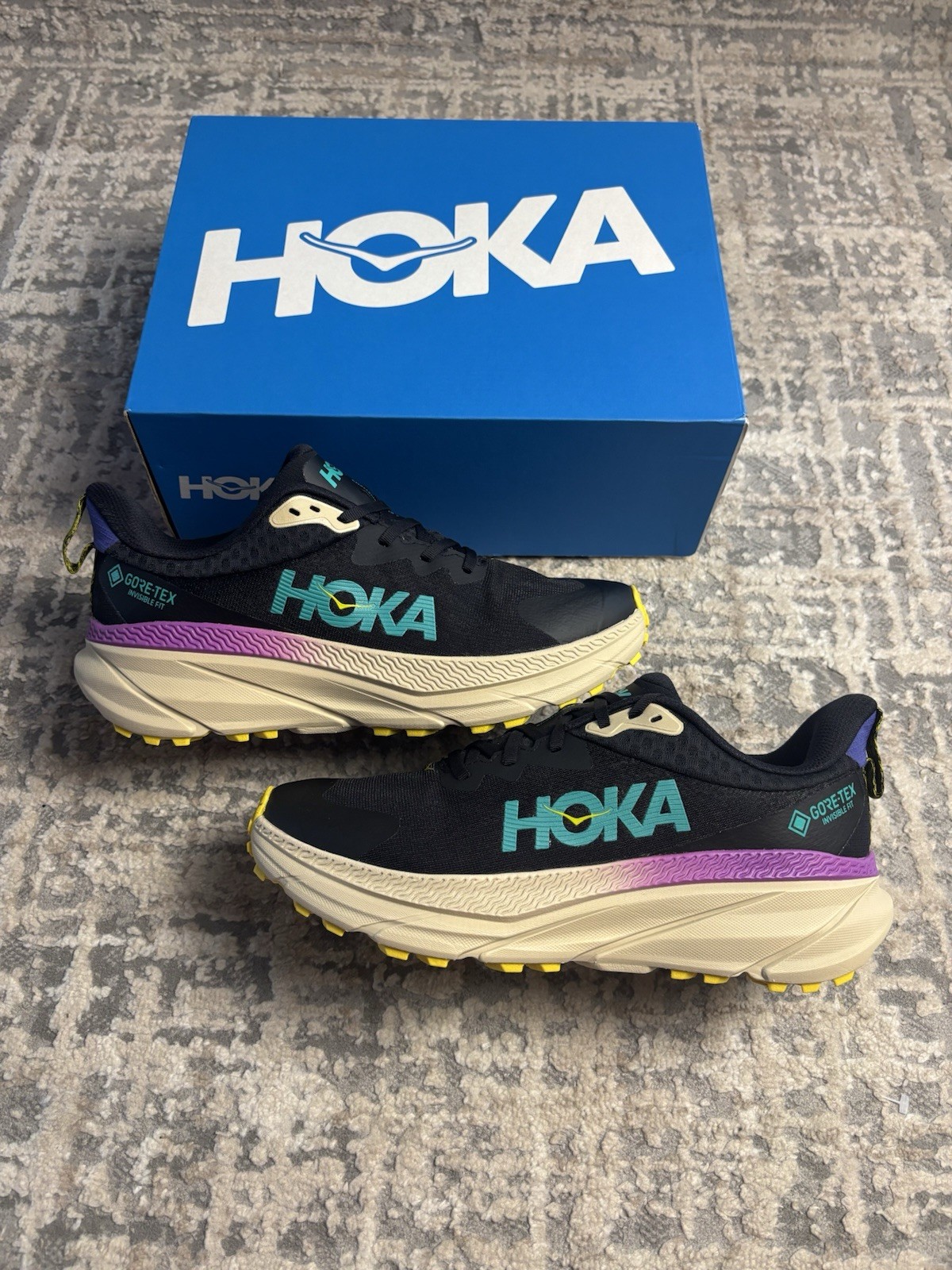 Talla 7 - Hoka Challenger ATR 7 GTX Gore-Tex Avena Negra 1134501F