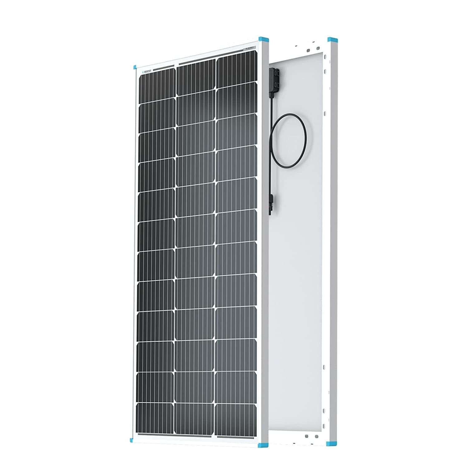 Renogy Solar Panel 100 Watt 12 Volt, High-Efficiency Monocry