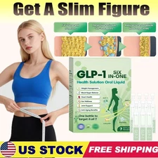 7~35PCS GLP-1 Six-in-One Health Solution Oral Liquld,One Bottle To Target It All