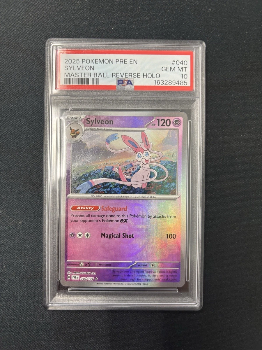 Sylveon Pokémon TCG Professional Sports Authenticator (PSA