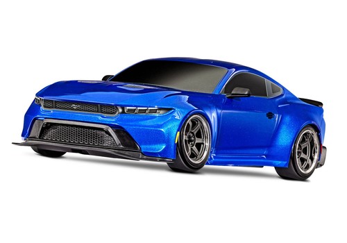 Traxxas Ford Mustang Drift 4-TEC 1/10 Modell - TSM Technologie, 2WD, RTR Blau - Bild 1 von 12