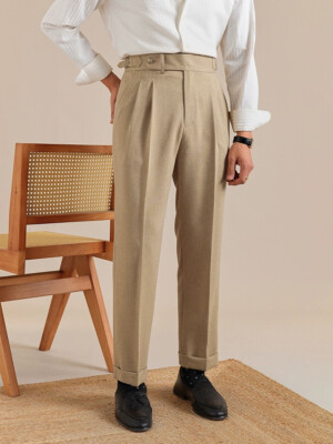 Italian Style Party Men Formal Dress Long Pants Straight
