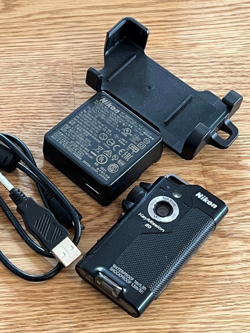 Nikon KeyMission 80 BK Waterproof Wearable Camera Operation
