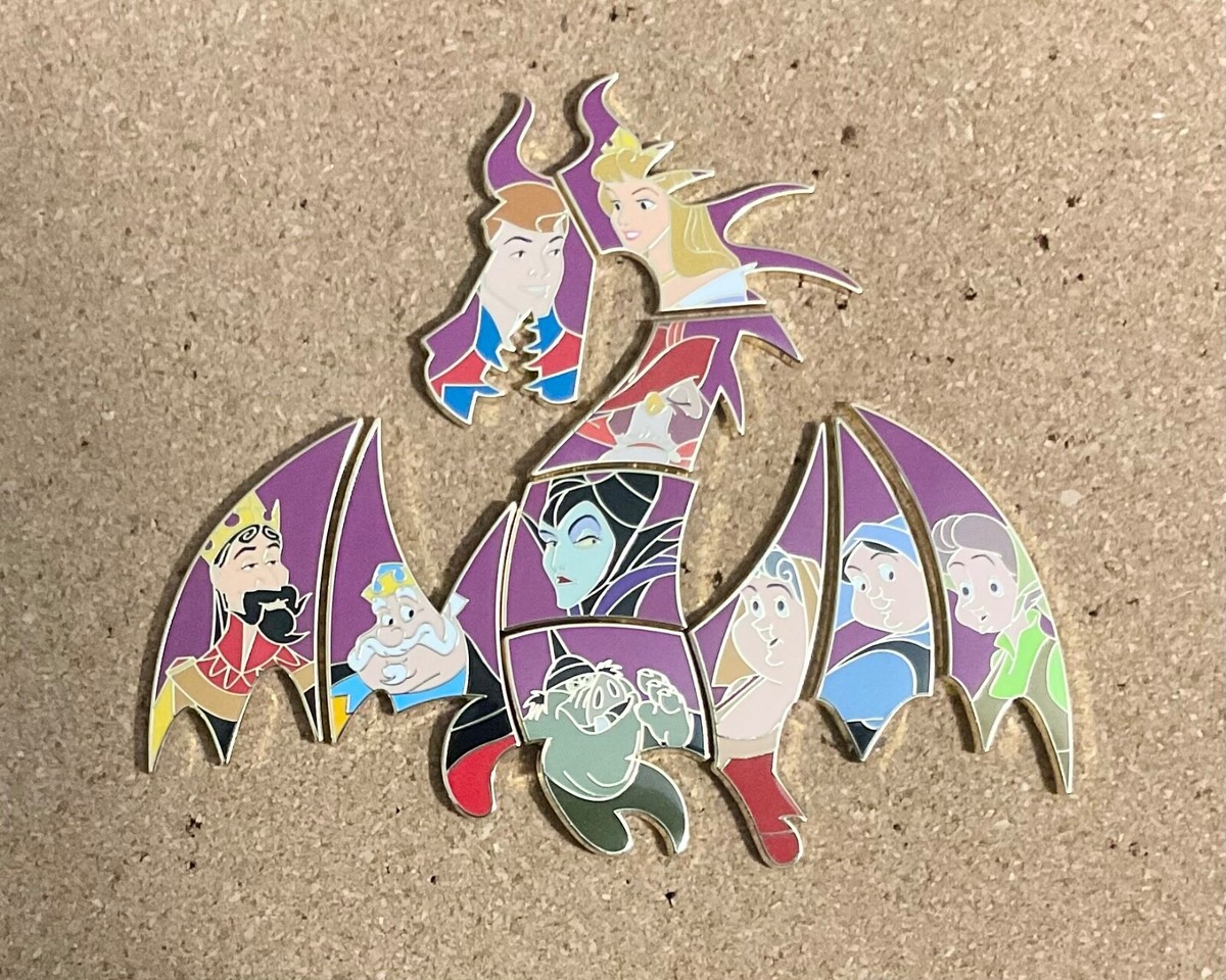 Disney 2024 65th Ann. Sleeping Beauty Dragon Mystery Puzzle