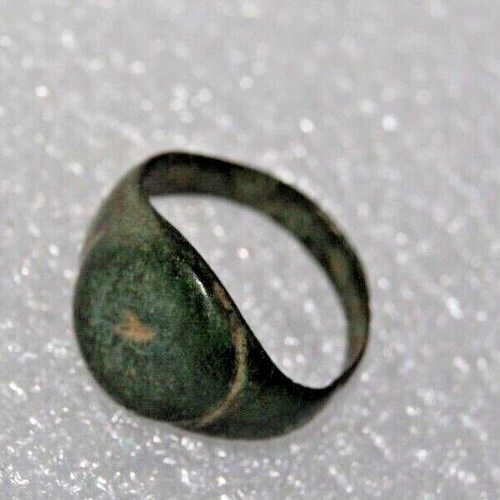 ANCIENT ROMAN treasure haul find authentic pottery + coins ring genuine DISPLAY - Picture 4 of 6
