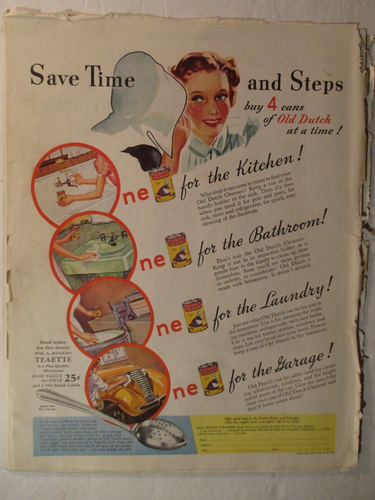 1938Jan Saturday Evening Post JC Leyendecker cover complete mag new year's baby - Picture 2 of 2