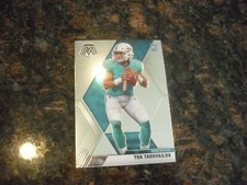 Tua Tagovailoa 2020 NFL Football Mosaic Base Rookie Card #203 RC Dolphins. rookie card picture
