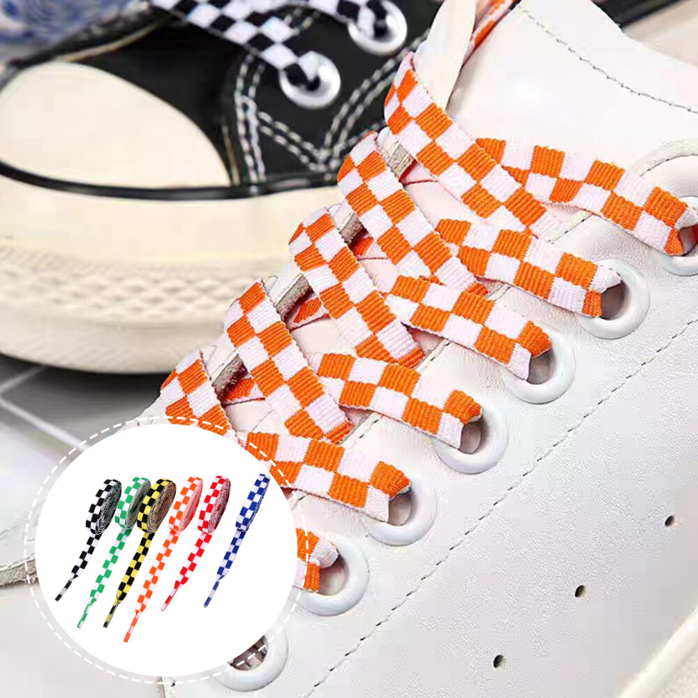 APL 12 paia di lacci colorati scarpe sportive poliestere piatto per camminare