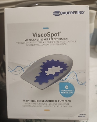 Bauerfeind VISCOSPOT VISCOELASTIC  Heel Cushions left & right SIZE 1 W 5-9