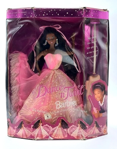 1994 Bambola Barbie Dance n Twirl A.A. Dance telecomandata / Mattel 12143, confezione originale