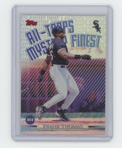 1999 Topps Frank Thomas All-Topps Mystery Finest Refractor M19