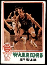 1973-74 Topps Basketball Jeff Mullins Golden State Warriors #75
