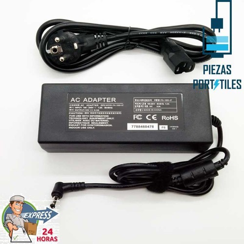 120w Cargador Compatible para Medion Erazer P6661 MD 99509 19v 6,3a - Imagen 2 de 4