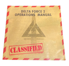 Delta Force 2 Operations Manual Instruction Booklet PC