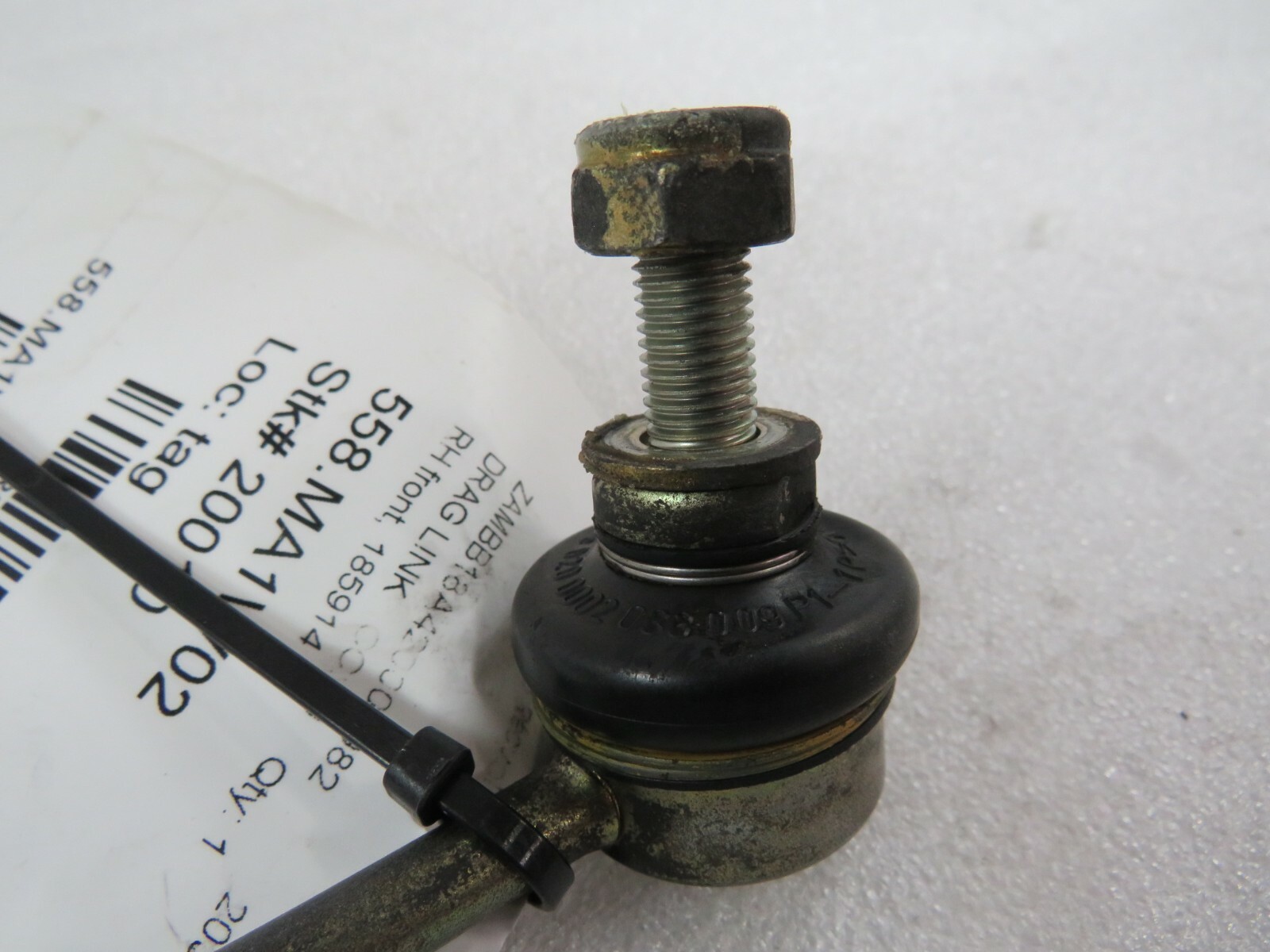 Maserati M138 Spyder, Coupe, RH, Right, Front Drag Link, Used, P/N 185914