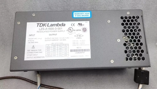 TDK-LAMBDA LZS-A1500 REGULATED POWER SUPPLY 100-240 VAC IN 18.0-29.4 VDC OUT 63A