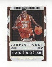 2020-21 Contenders Draft Campus Ticket #5 Kevin Durant Nets Texas