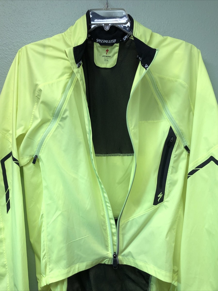 goto227　スペシャライズド　レガシーウインドジャケット　L Specialized Convertible Green Cycling Wind Jacket Sz 2X Zip Off