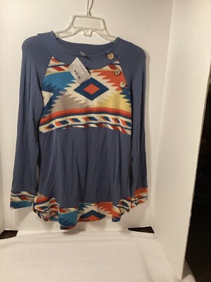 Celeste Pullover Blouse  Tea For The Soul  Small