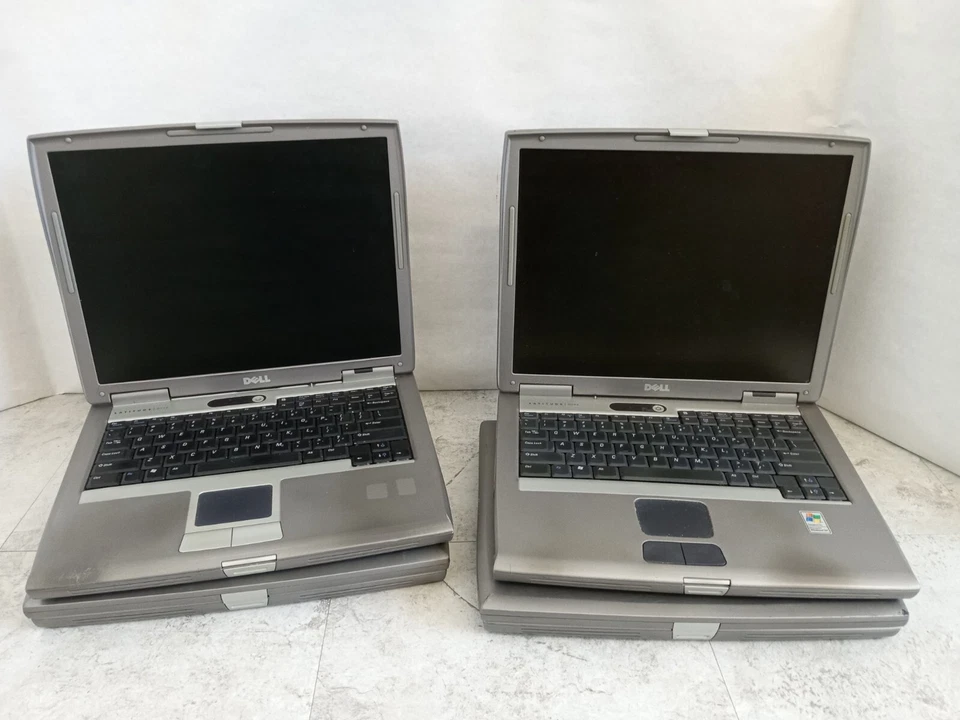 Lot of 4 - Dell Latitude D505 / D510 15" Laptops - PARTS / REPAIR - READ -RR - Image 4 of 4