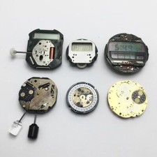 Lot 6 Quarzt Watch Movement Not Tested