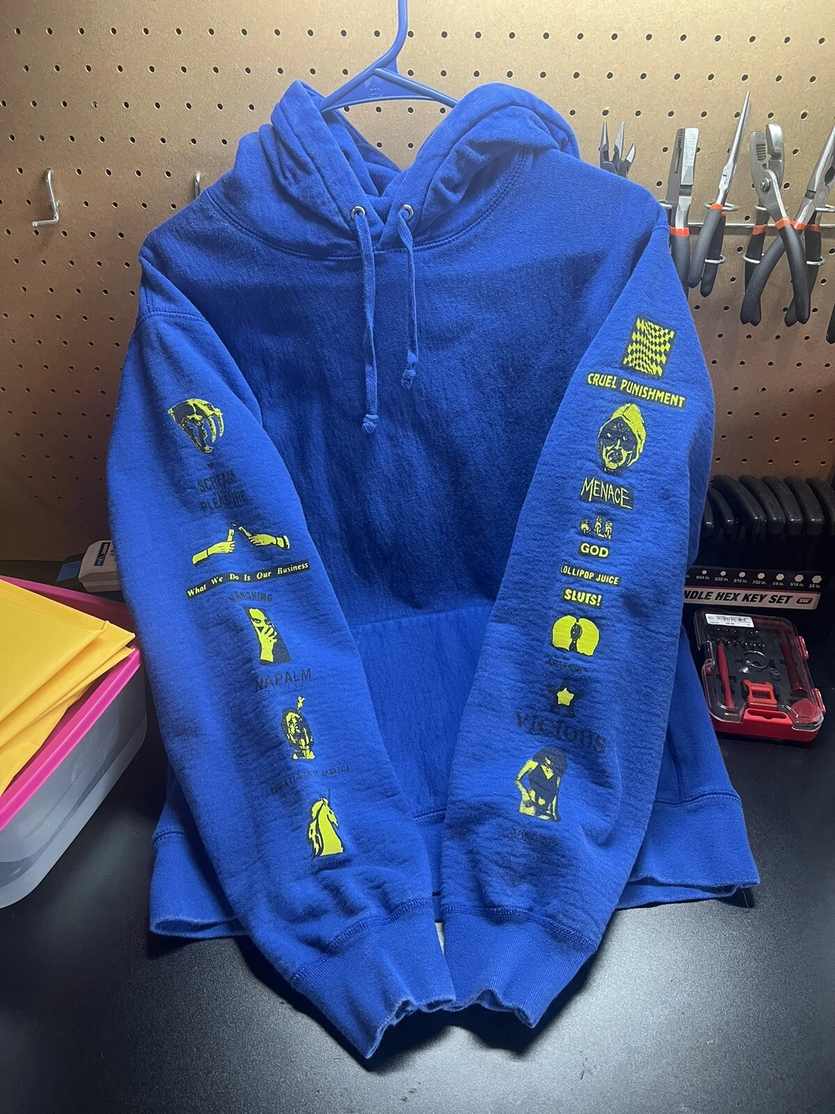 Sweat à capuche Supreme Taille M, SS 19 !! Rn 101837