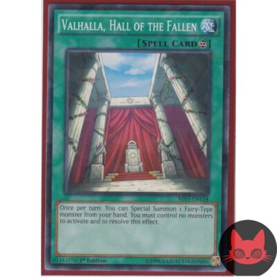 Yugioh Walhalla, Halle der Gefallenen BP03-DE154 Shatterfoil 1. Auflage NM