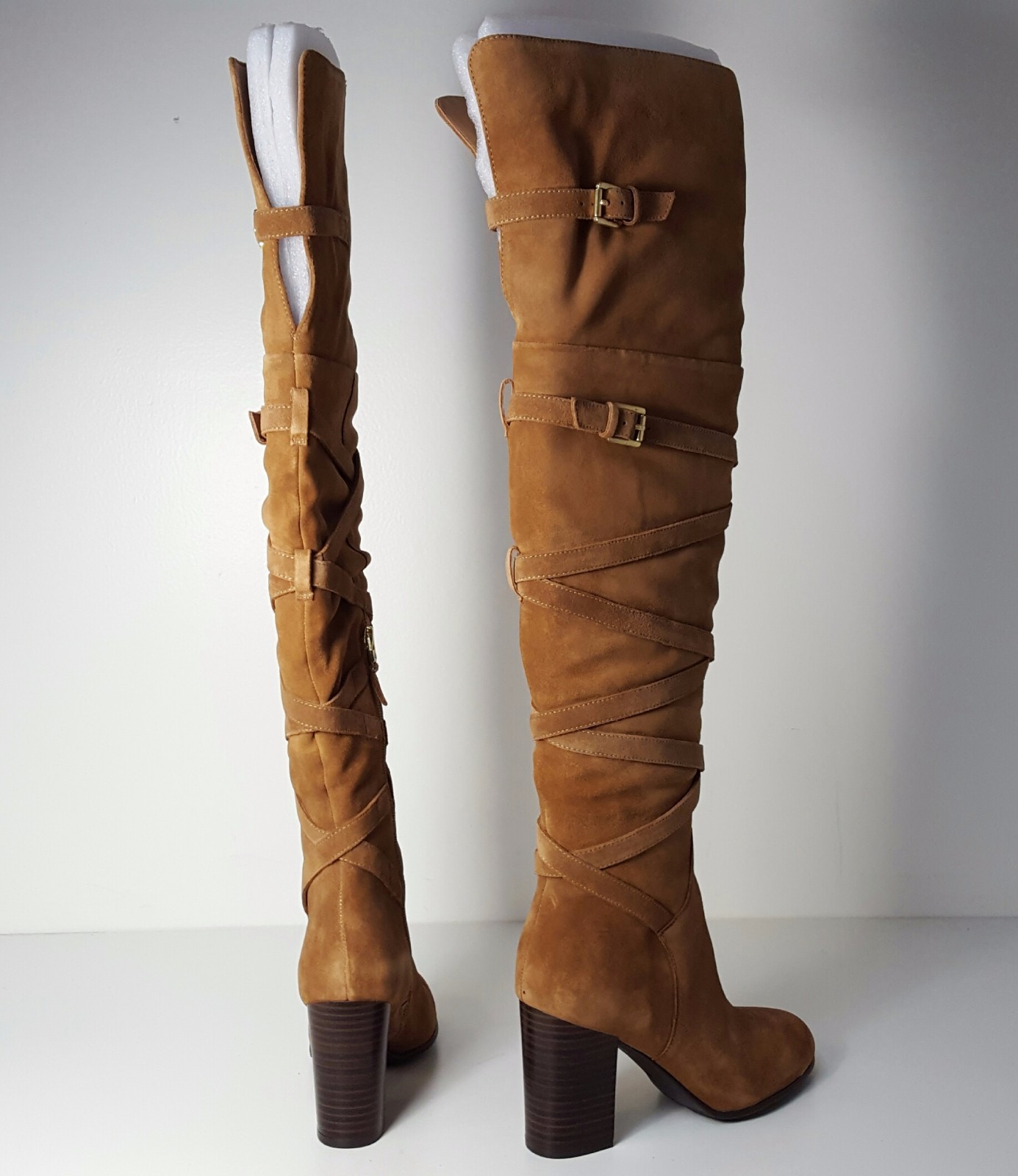 250 Talla 6 Sam Edelman Sable Sable Sable Caramelo Cuero Sobre La Rodilla botas de tacón para mujer nuevos a72ebf 250 Talla 6 Sam Edelman Sable Sable Sable Caramelo Cuero Sobre La Rodilla botas de tacón para mujer nuevos a72ebf