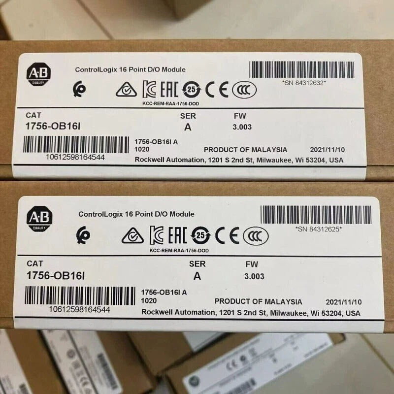 nEW IN BOX Allen-Bradley 1756-OB16I / A ControlLogix 16 Point D/O PLC Module - Image 2 of 4