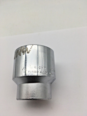 Wright Tools 6150 3/4'' Drive 1-9/16'' 12 Point  Chrome Socket USA