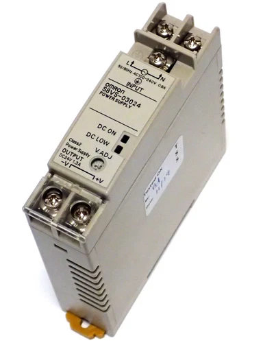 OMRON S8VS-03024 SWITCH MODE POWER SUPPLY 24V 30W 100-240VAC DIN RAIL, TESTED!