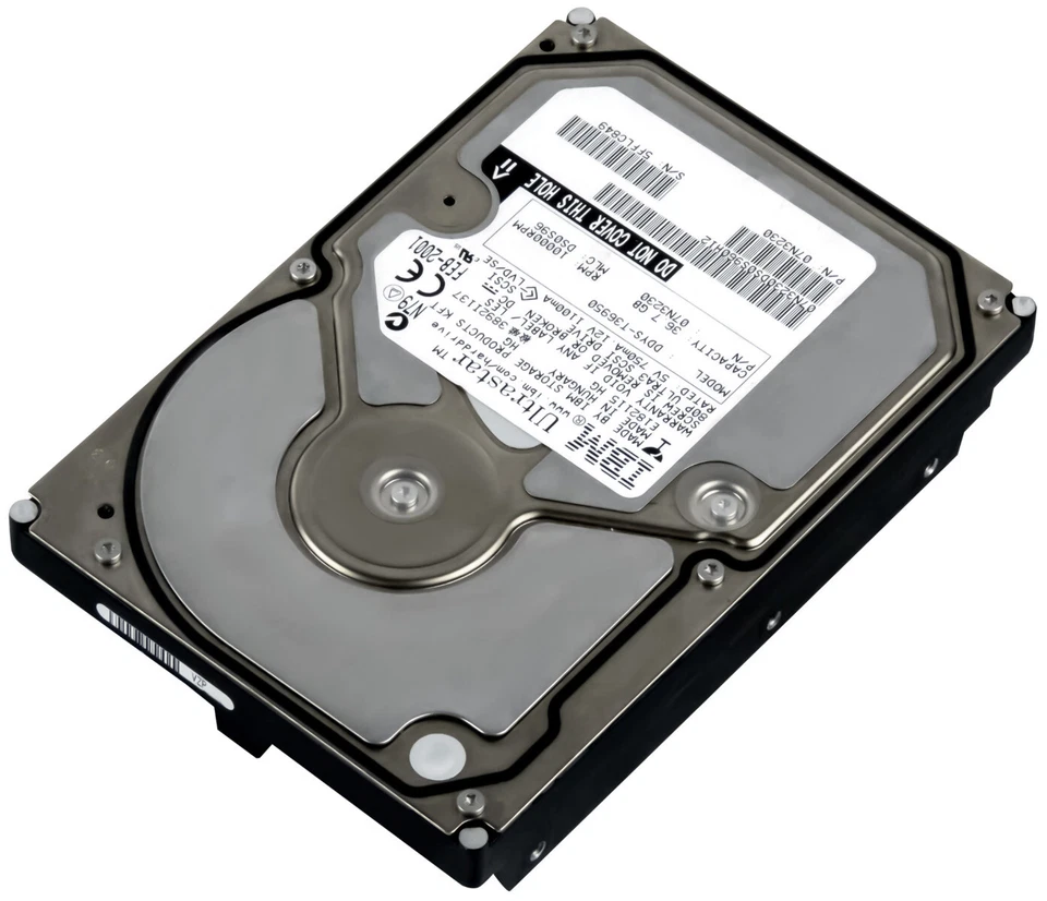 Hard Drive IBM 07N3230 36GB 10K 4MB SCSI U160 3.5'' DDYS-T36950 - Image 3 of 3
