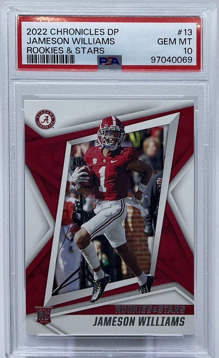 Jameson Williams Panini Chronicles Draft Picks Rookies & Stars #13 Base