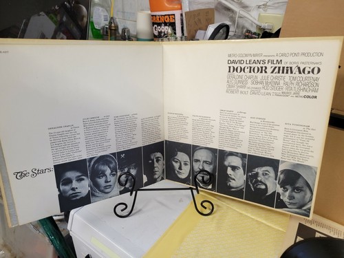 DOCTOR ZHIVAGO SOUNDTRACK MGM RECORDS S1E-6ST VG+ - Photo 3 sur 10