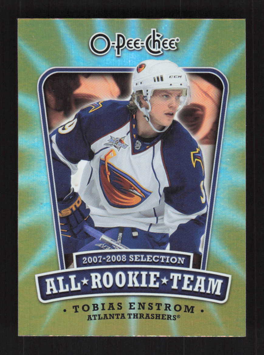 Tobias Enstrom  2008 O-Pee-Chee  All-Rookie Team Atlanta Thrashers #ART-TE