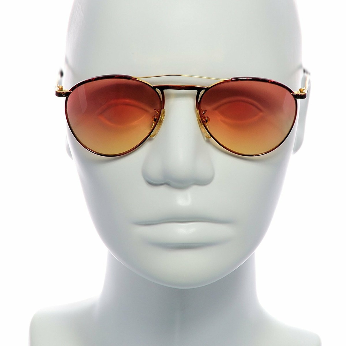 Police Eastern States Sunglasses Mod 672 Italy - AS IS Vintage Rare Police By Eastern State Men Sunglasses Gold  main image 4
