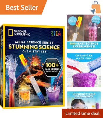 Award-Winning Chemistry Set - Over 100 Easy Experiments for Young Scientists