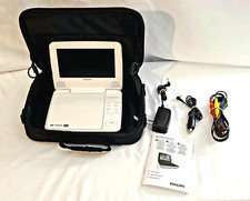 Philips portable blue DVD player PET741T/17- TESTED to verify working