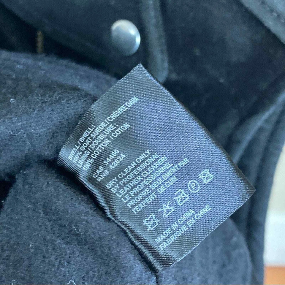 Chaleco de moto de gamuza de cabra VEDA Foto 2 de 4