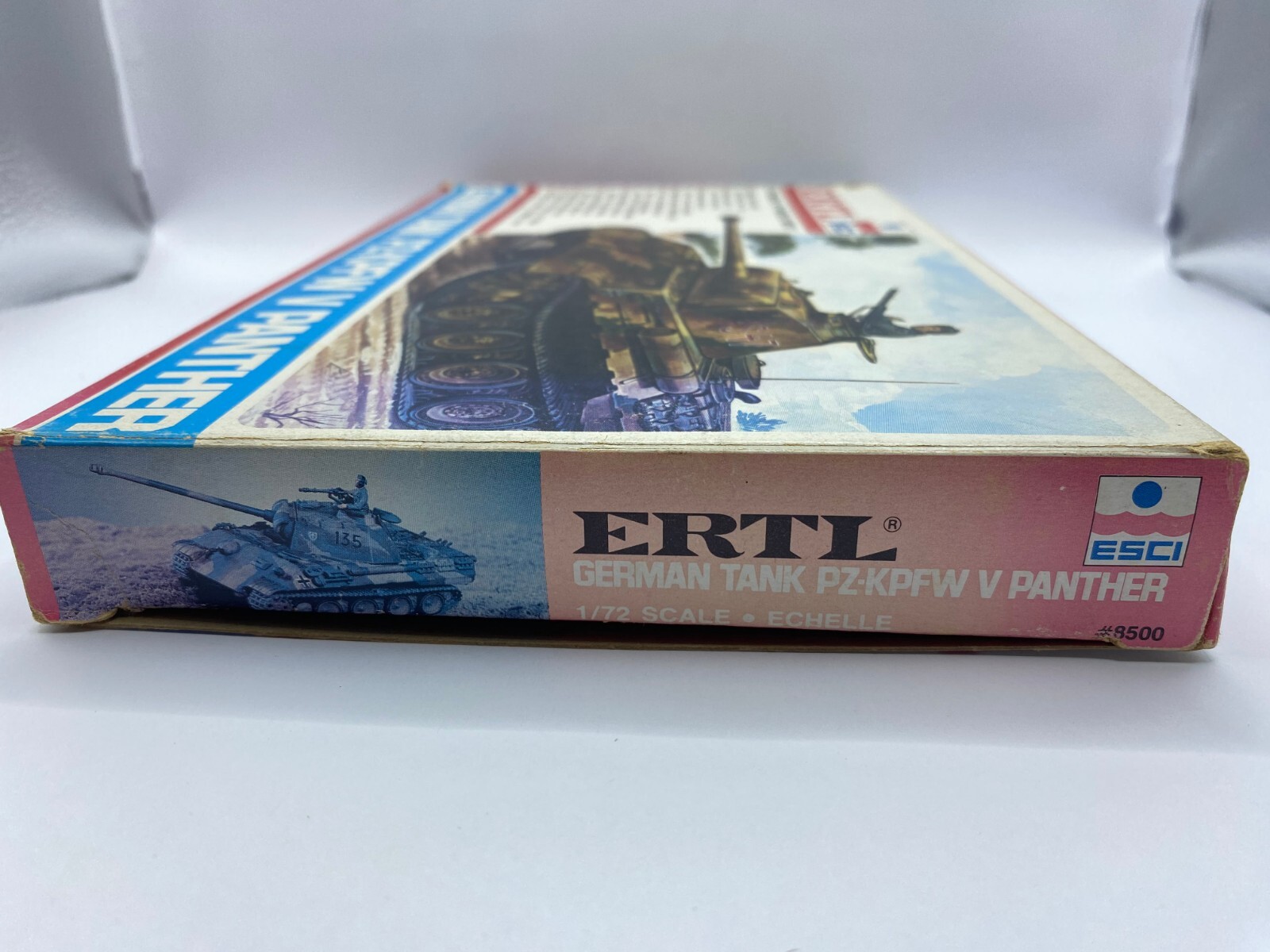 ERTL ESCI German Tank PZ-KPFW V PANTHER 1/72 Scale WW2 Model Kit NEW #8500