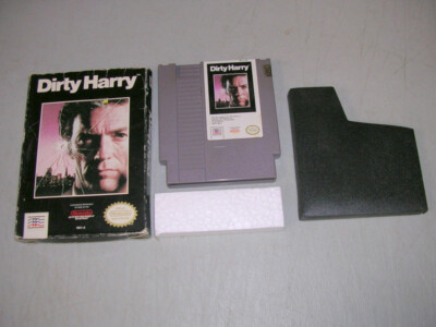 DIRTY HARRY (NES Nintendo 8-Bit) Game & Box Only, No Manual